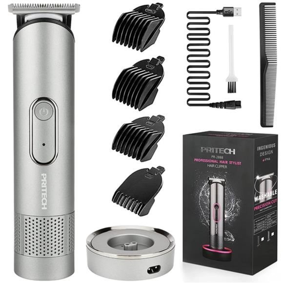 Hair Trimmer for Men, Rechargeable Hair Clippers, Beard Trimmer,Home Haircut Kit